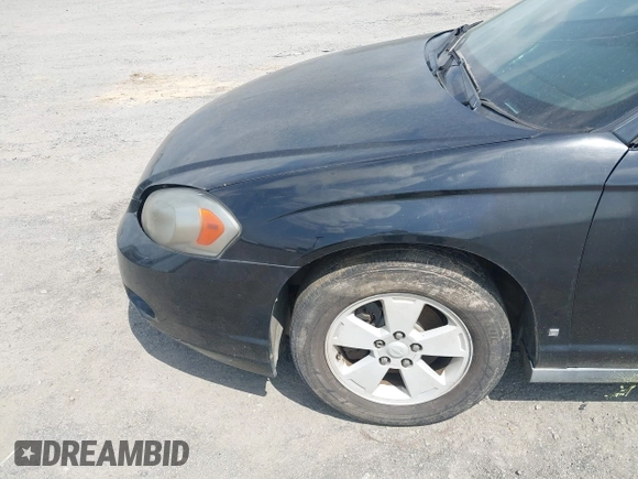 2006 Chevrolet Monte Carlo LT 3.5L with VIN 2G1WM16K869317500, listed as a IAAI auction lot 41997075 with 237,220 mi miles and . Bid and sale history available at DreamBid. Image 12.