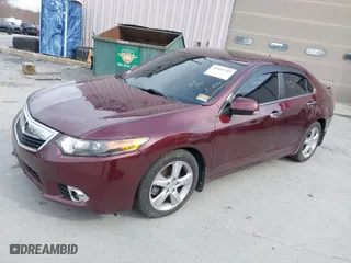 2011 Acura TSX with VIN JH4CU2F69BC014083, listed as a IAAI auction lot 42031249 with 163,012 mi miles. Bid and sale history available at carsss.com. Image 2.