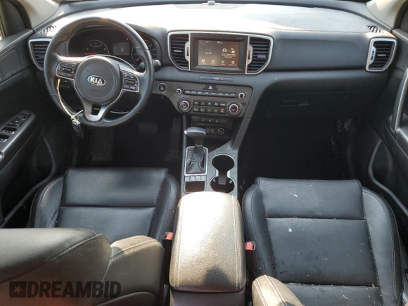 2017 Kia Sportage EX with VIN KNDPNCAC9H7054281, listed as a Copart auction lot 60571945 with 106,516 mi miles and Salvage title. Bid and sale history available at DreamBid. Image 8.