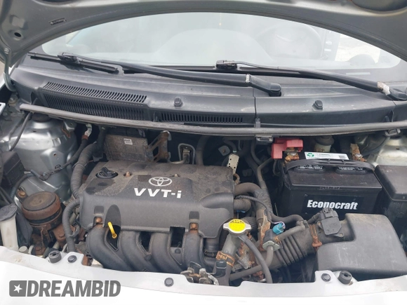 2008 Toyota Yaris with VIN JTDJT923385207634, listed as a IAAI auction lot 41740850 with 206,732 mi miles. Bid and sale history available at carsss.com. Image 10.