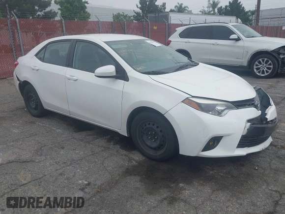 2015 Toyota Corolla L z VIN 5YFBURHE4FP204526, wystawiony jako IAAI lot #42503462 z przebiegiem 143 684 mil mil oraz . Historia ofert i sprzedaży dostępna na DreamBid. Obrazek 1.