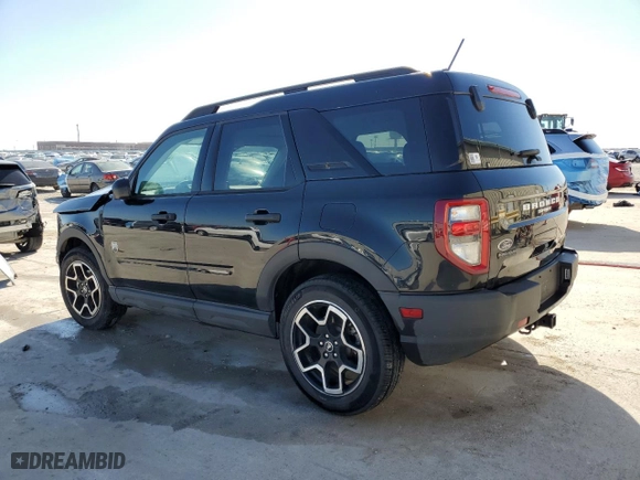 2021 Ford Bronco Sport Big Bend with VIN 3FMCR9B64MRA12081, listed as a Copart auction lot 48774555 with 36,544 mi miles and Salvage Title. Bid and sale history available at carsss.com. Image 2.