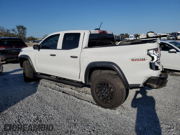 2023 Chevrolet Colorado 4WD Trail Boss with VIN 1GCPTEEK7P1181101, listed as a Copart auction lot 88643225 with 23,423 mi miles and Salvage Title. Bid and sale history available at carsss.com. Image 2.