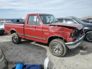 1990 Ford F-150 with VIN 1FTEF14N3LLA15630, listed as a Copart auction lot 43826435 with 567,244 mi miles and Salvage Title. Bid and sale history available at carsss.com. Image 4.