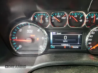 2016 Chevrolet Silverado 1500 LT with VIN 1GCRCREC2GZ329388, listed as a Copart auction lot 89204955 with 133,503 mi miles and Salvage Title. Bid and sale history available at DreamBid. Image 9.