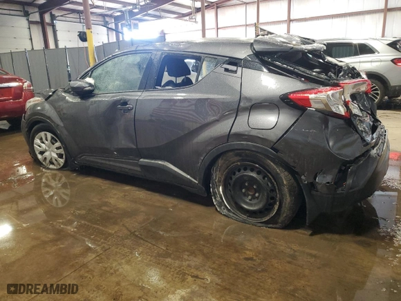 2020 Toyota C-HR LE with VIN NMTKHMBX1LR103656, listed as a Copart auction lot 89012495 with 0 mi miles and Salvage Title. Bid and sale history available at carsss.com. Image 2.