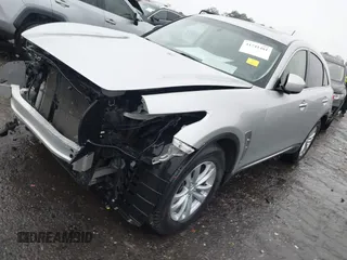 2016 Infiniti QX70 with VIN JN8CS1MU1GM671887, listed as a IAAI auction lot 41741481 with 88,547 mi miles and . Bid and sale history available at DreamBid. Image 2.