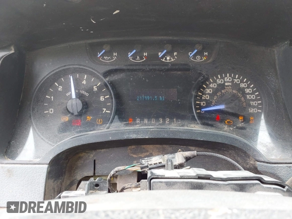 2011 Ford F-150 XL with VIN 1FTEX1CM0BFA48877, listed as a IAAI auction lot 42044412 with 217,191 mi miles and . Bid and sale history available at DreamBid. Image 15.