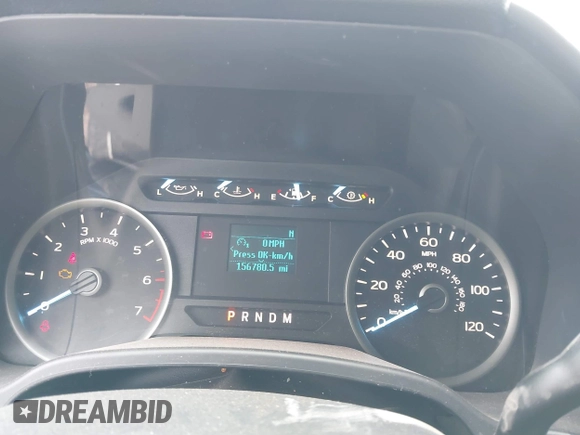 2018 Ford F-150 XL with VIN 1FTEW1EG2JKD10883, listed as a IAAI auction lot 41921828 with 156,780 mi miles. Bid and sale history available at carsss.com. Image 7.