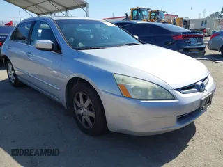 2005 Honda Accord EX-L z VIN 1HGCM66575A003973, wystawiony jako IAAI lot #42299980 z przebiegiem 221 196 mil mil oraz . Historia ofert i sprzedaży dostępna na DreamBid. Obrazek 1.