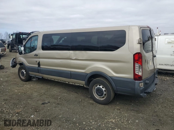 2015 Ford Transit XL z VIN 1FBZX2ZM9FKA16509, wystawiony jako Copart lot #46915775 z przebiegiem 115 620 mil mil oraz Szkody całkowita. Historia ofert i sprzedaży dostępna na DreamBid. Obrazek 2.