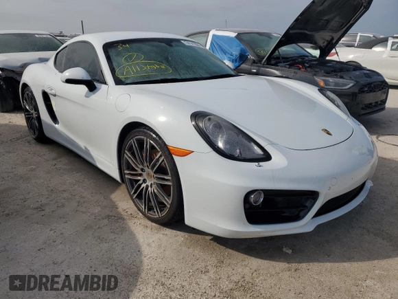 2016 Porsche Cayman S with VIN WP0AB2A88GK186397, listed as a Copart auction lot 74141924 with Not Provided miles and Salvage Title. Bid and sale history available at DreamBid. Image 4.
