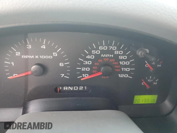 2006 Ford F-150 XLT with VIN 1FTRW12W36KC59835, listed as a Copart auction lot 52481585 with 201,301 mi miles and Salvage Title. Bid and sale history available at DreamBid. Image 9.