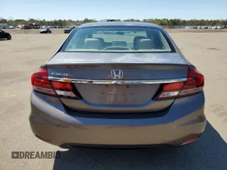 2013 Honda Civic EX with VIN 2HGFB2F8XDH506211, listed as a Copart auction lot 53776415 with 70,290 mi miles and Salvage Title. Bid and sale history available at DreamBid. Image 6.