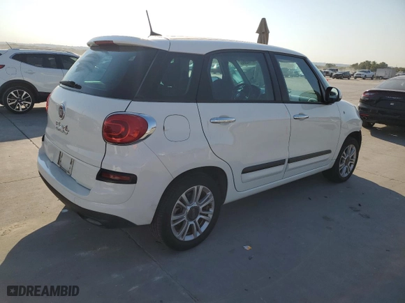 2019 FIAT 500L Pop with VIN ZFBNFAAH7KZ041838, listed as a Copart auction lot 75744204 with 64,624 mi miles and Salvage Title. Bid and sale history available at carsss.com. Image 3.
