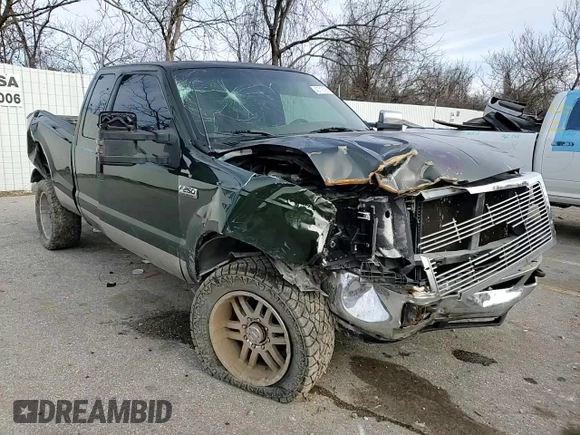 1999 Ford F-250 XL with VIN 1FTNX21F1XEC66642, listed as a Copart auction lot 43719795 with 243,637 mi miles and Salvage title. Bid and sale history available at DreamBid. Image 10.
