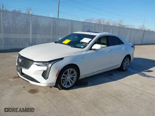 2023 Cadillac CT4 Luxury with VIN 1G6DJ5RK0P0111175, listed as a IAAI auction lot 41764548 with 48,394 mi miles. Bid and sale history available at carsss.com. Image 18.