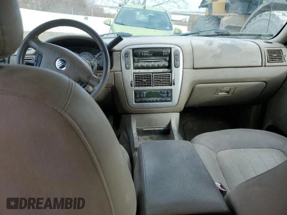 2004 Mercury Mountaineer Convenience z VIN 4M2ZU86K94ZJ48176, wystawiony jako Copart lot #32561132 z przebiegiem 230 182 mil mil oraz Nie do naprawy • Non repairable. Historia ofert i sprzedaży dostępna na DreamBid. Obrazek 8.