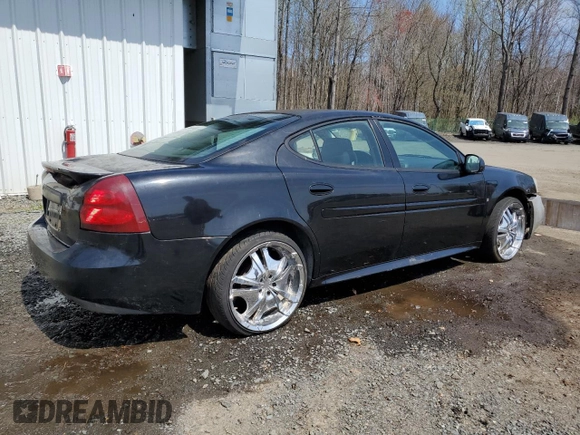 2006 Pontiac Grand Prix with VIN 2G2WP552661281171, listed as a Copart auction lot 51368515 with 0 mi miles and Clean Title. Bid and sale history available at carsss.com. Image 3.