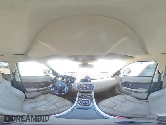 2013 Land Rover Range Rover Evoque Pure Plus with VIN SALVP2BG3DH762293, listed as a Copart auction lot 59382675 with 112,066 mi miles and Salvage title. Bid and sale history available at DreamBid. Image 14.