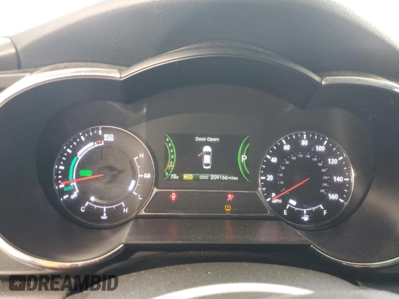 2013 Kia Optima Hybrid LX with VIN KNAGM4AD7D5042005, listed as a Copart auction lot 70786064 with 209,166 mi miles and Salvage Title. Bid and sale history available at carsss.com. Image 9.