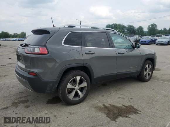 2020 Jeep Cherokee Limited with VIN 1C4PJMDX6LD602408, listed as a Copart auction lot 59229835 with 62,259 mi miles and Salvage title. Bid and sale history available at DreamBid. Image 3.