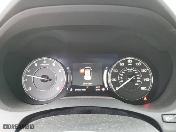 2020 Acura RDX w/Technology Pkg with VIN 5J8TC2H59LL001572, listed as a Copart auction lot 43750185 with 44,016 mi miles and Salvage Title. Bid and sale history available at carsss.com. Image 9.