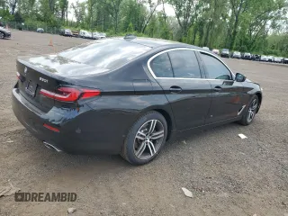 2021 BMW 5 Series 530i xDrive с VIN WBA13BJ01MCF54660, выставлен на аукционе Copart как лот 59411655 с пробегом 90 414 миль миль и Списание • Salvage title. История ставок и продаж доступна на DreamBid. Изображение 3.