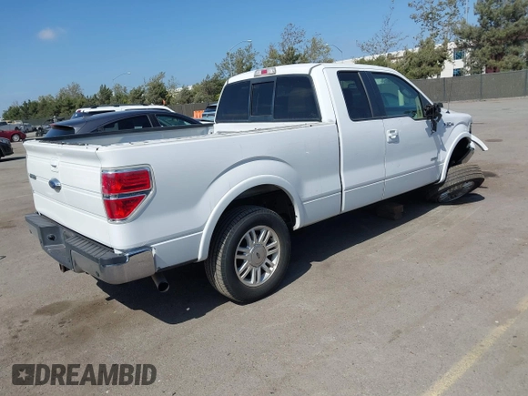 2012 Ford F-150 XL with VIN 1FTFX1CT1CFC22338, listed as a IAAI auction lot 42086676 with 167,401 mi miles. Bid and sale history available at carsss.com. Image 4.