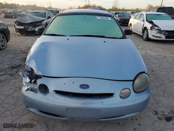 1997 Ford Taurus G with VIN 1FALP51U8VA192556, listed as a Copart auction lot 77604464 with 114,830 mi miles and Salvage Title. Bid and sale history available at carsss.com. Image 5.