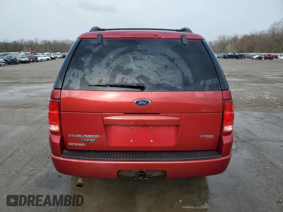 2005 Ford Explorer Limited with VIN 1FMZU75K05UB75083, listed as a Copart auction lot 50503805 with 120,752 mi miles and Salvage title. Bid and sale history available at DreamBid. Image 6.