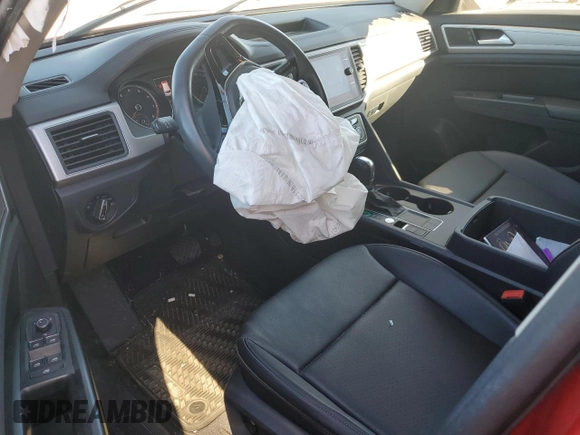 2019 Volkswagen Atlas SE with VIN 1V2DR2CA6KC539794, listed as a Copart auction lot 46585725 with 88,099 mi miles and Salvage title. Bid and sale history available at DreamBid. Image 8.