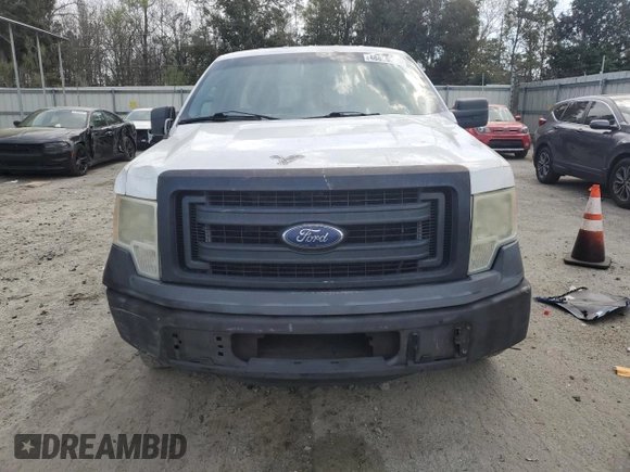 2013 Ford F-150 XL with VIN 1FTMF1CM4DKD91877, listed as a Copart auction lot 48806835 with 263,571 mi miles and Salvage Title. Bid and sale history available at carsss.com. Image 5.