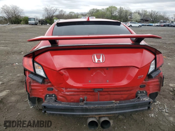 2018 Honda Civic Si z VIN 2HGFC3A56JH752801, wystawiony jako Copart lot #50408255 z przebiegiem 129 575 mil mil oraz Szkoda całkowita • Salvage title. Historia ofert i sprzedaży dostępna na DreamBid. Obrazek 6.
