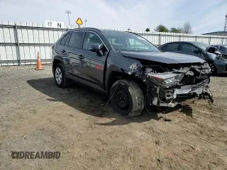 2019 Toyota RAV4 LE with VIN 2T3K1RFV0KC020049, listed as a Copart auction lot 48946705 with 87,021 mi miles and Salvage Title. Bid and sale history available at carsss.com. Image 12.
