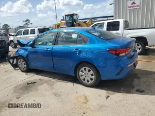 2022 Kia Rio LX with VIN 3KPA24AD3NE468231, listed as a Copart auction lot 49903475 with 62,187 mi miles and Salvage Title. Bid and sale history available at carsss.com. Image 2.
