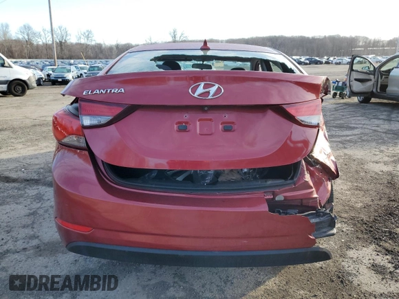 2015 Hyundai Elantra SE z VIN 5NPDH4AE0FH584083, wystawiony jako Copart lot #48060525 z przebiegiem 83 985 mil mil oraz Szkody całkowita. Historia ofert i sprzedaży dostępna na DreamBid. Obrazek 6.