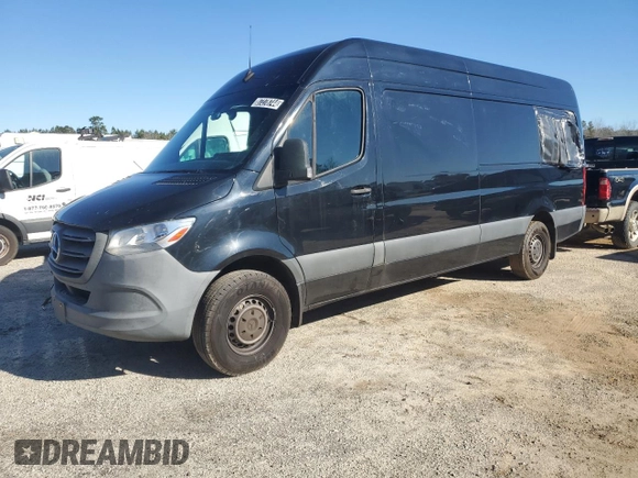 2020 Mercedes-Benz Sprinter Cargo with VIN W1W4ECHY9LT025081, listed as a Copart auction lot 87278744 with 111,933 mi miles and Clean Title. Bid and sale history available at carsss.com. Image 1.