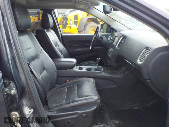 2012 Dodge Durango Citadel with VIN 1C4SDJET1CC205092, listed as a IAAI auction lot 42164281 with 276,322 mi miles. Bid and sale history available at carsss.com. Image 5.