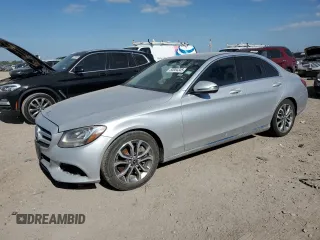 2017 Mercedes-Benz C with VIN 55SWF4JB0HU230360, listed as a Copart auction lot 53004345 with Not Provided miles and Clean Title. Bid and sale history available at carsss.com. Image 1.