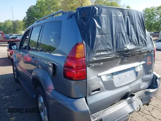 2004 Lexus GX 470 with VIN JTJBT20X340027964, listed as a IAAI auction lot 41985167 with 281,482 mi miles. Bid and sale history available at carsss.com. Image 3.