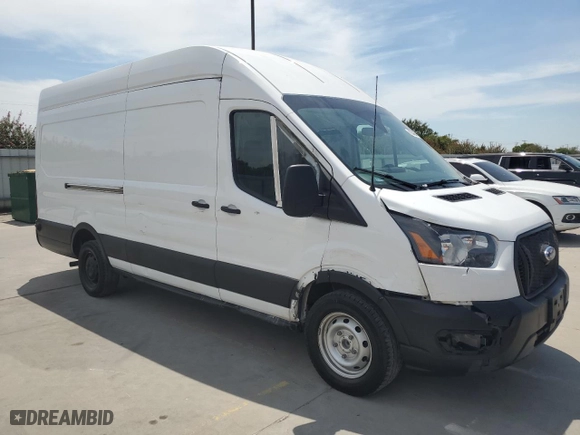 2023 Ford Transit Cargo Van with VIN 1FTBR3X84PKA19922, listed as a Copart auction lot 67894664 with 137,945 mi miles and Clean Title. Bid and sale history available at carsss.com. Image 4.