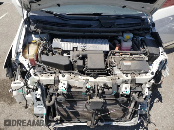 2013 Toyota Prius z VIN JTDKN3DP5D3045250, wystawiony jako Copart lot #58079535 z przebiegiem 127 242 mil mil oraz Szkoda całkowita • Salvage title. Historia ofert i sprzedaży dostępna na DreamBid. Obrazek 11.
