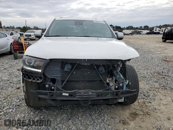2017 Dodge Durango Citadel Anodized Platinum with VIN 1C4RDHEG7HC697743, listed as a Copart auction lot 82541273 with 80,398 mi miles and . Bid and sale history available at DreamBid. Image 5.