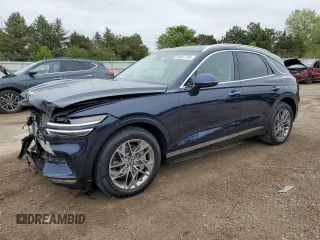 2025 Genesis GV70 2.5T with VIN 5NMMADTB2SH018019, listed as a Copart auction lot 55451745 with 8,645 mi miles and Salvage title. Bid and sale history available at DreamBid. Image 1.