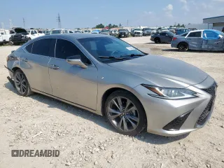 2020 Lexus ES 350 F Sport with VIN 58AGZ1B15LU051396, listed as a Copart auction lot 58450855 with 88,283 mi miles and Salvage title. Bid and sale history available at DreamBid. Image 4.