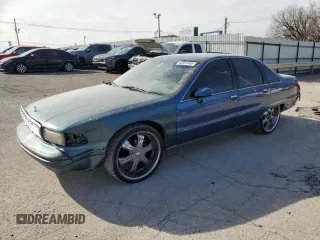 1991 Chevrolet Caprice with VIN 1G1BL53E9MW205686, listed as a Copart auction lot 42391065 with 169,346 mi miles and Salvage Title. Bid and sale history available at DreamBid. Image 1.