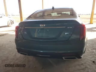 2025 Cadillac CT5 Premium Luxury with VIN 1G6DN5RK9S0106523, listed as a Copart auction lot 81950944 with 158 mi miles and Salvage title. Bid and sale history available at DreamBid. Image 6.