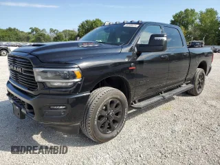 2024 Ram 2500 Laramie with VIN 3C6UR5FL3RG287890, listed as a Copart auction lot 68368974 with 27 mi miles and Salvage Title. Bid and sale history available at carsss.com. Image 1.