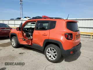 2018 Jeep Renegade Latitude с VIN ZACCJBBB6JPH88976, выставлен на аукционе Copart как лот 53188055 с пробегом 68 259 миль миль и Списание • Salvage title. История ставок и продаж доступна на DreamBid. Изображение 2.